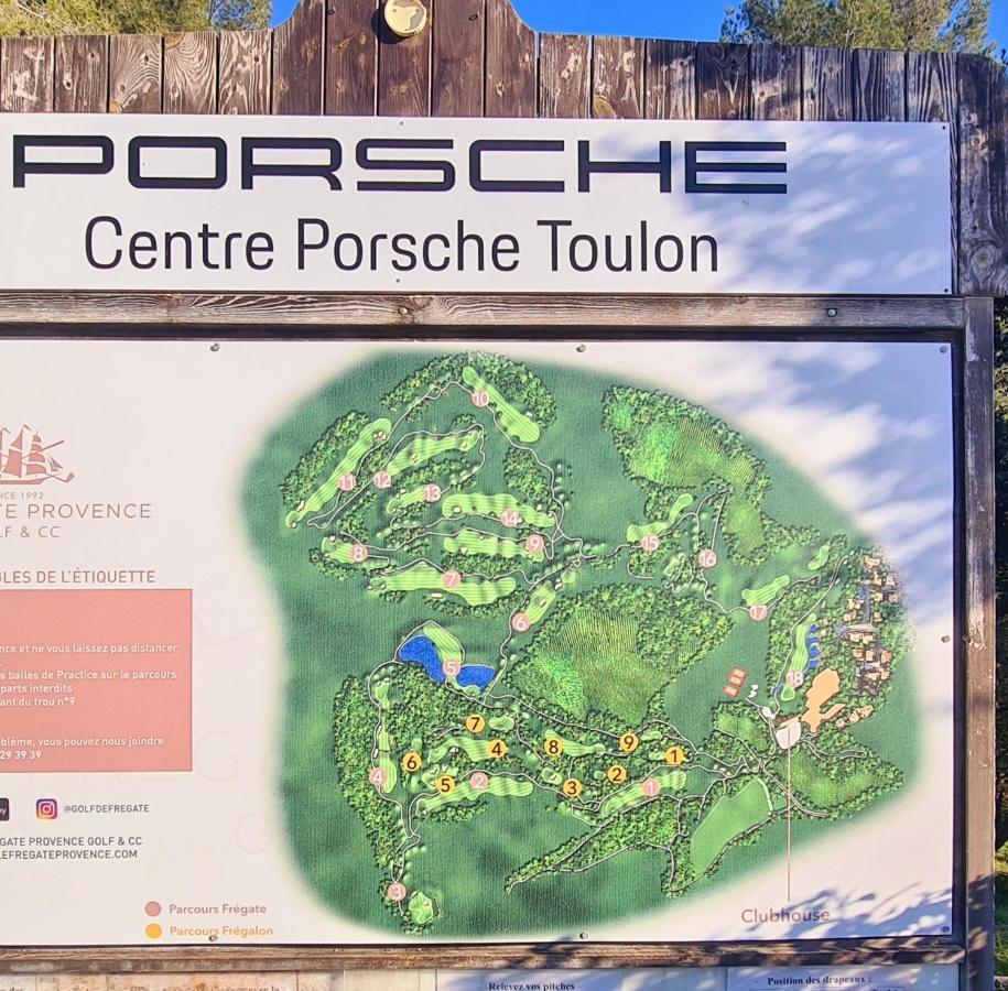 Hameau Des Amandiers - Vue Mer, Golf Et Vignes Apartman Saint-Cyr-sur-Mer Kültér fotó